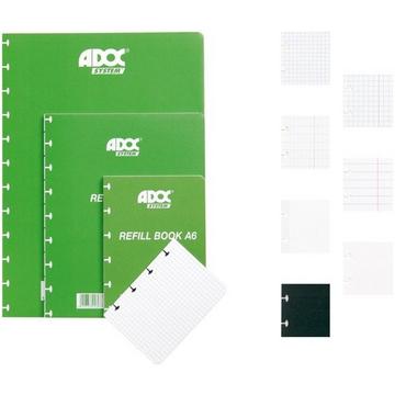 ADOC Ersatzblätter A4 6844.630 kariert 72 Blatt