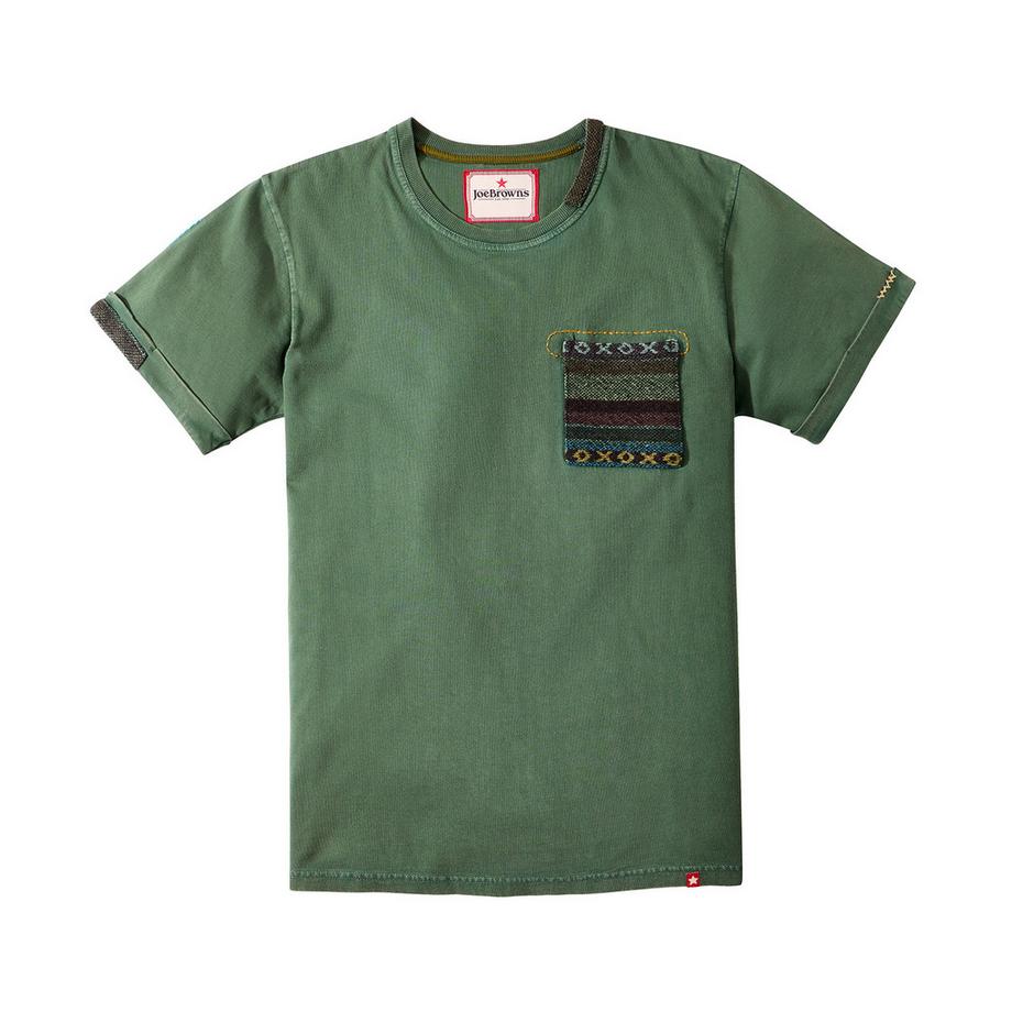 Joe Browns Kurzarm-T-Shirt Doppelnaht-Saum  