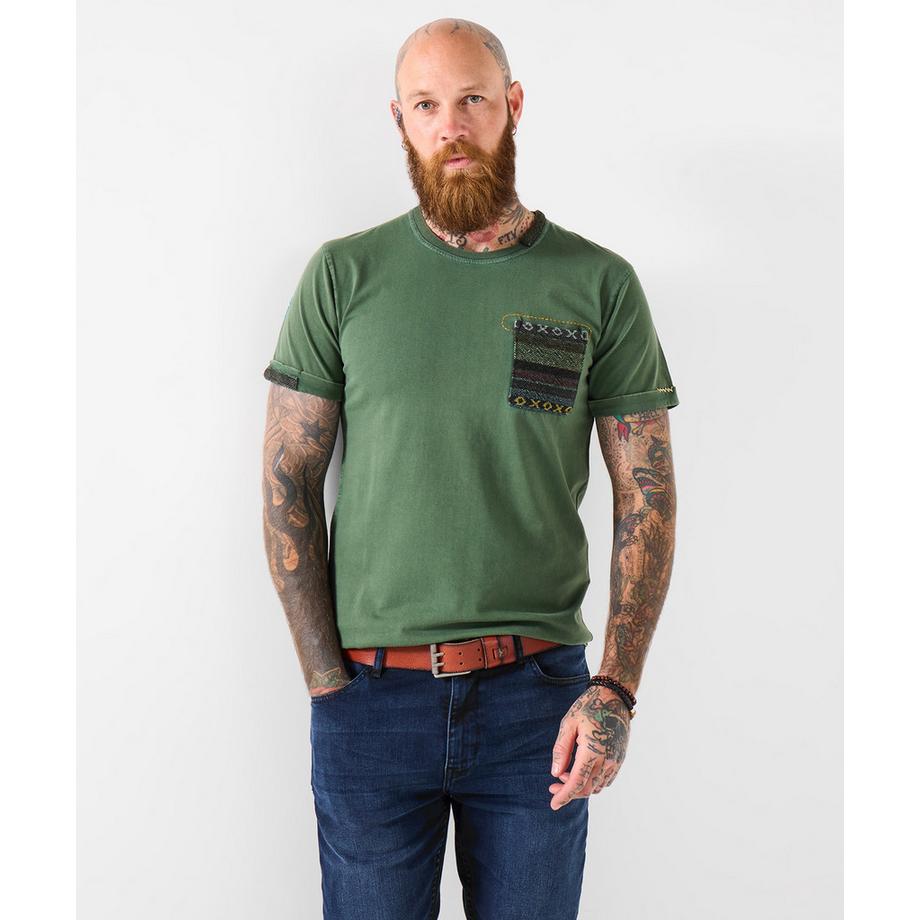 Joe Browns Kurzarm-T-Shirt Doppelnaht-Saum  