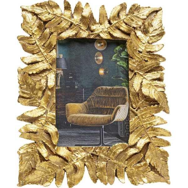 KARE Design Bilderrahmen gold Leaves 20x24  