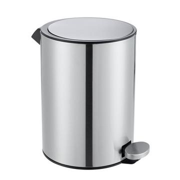 Poubelle à pédale Elegance Inox matt, Slow Down