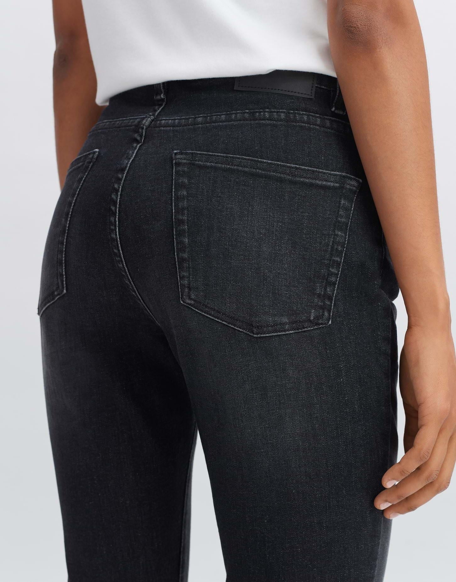 OPUS  Slim Jeans Evita dark Figurbetont 