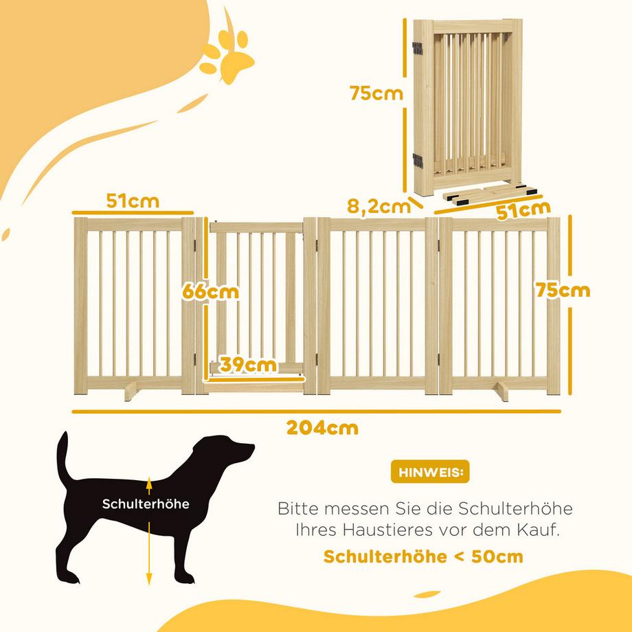 PawHut  grille de protection 