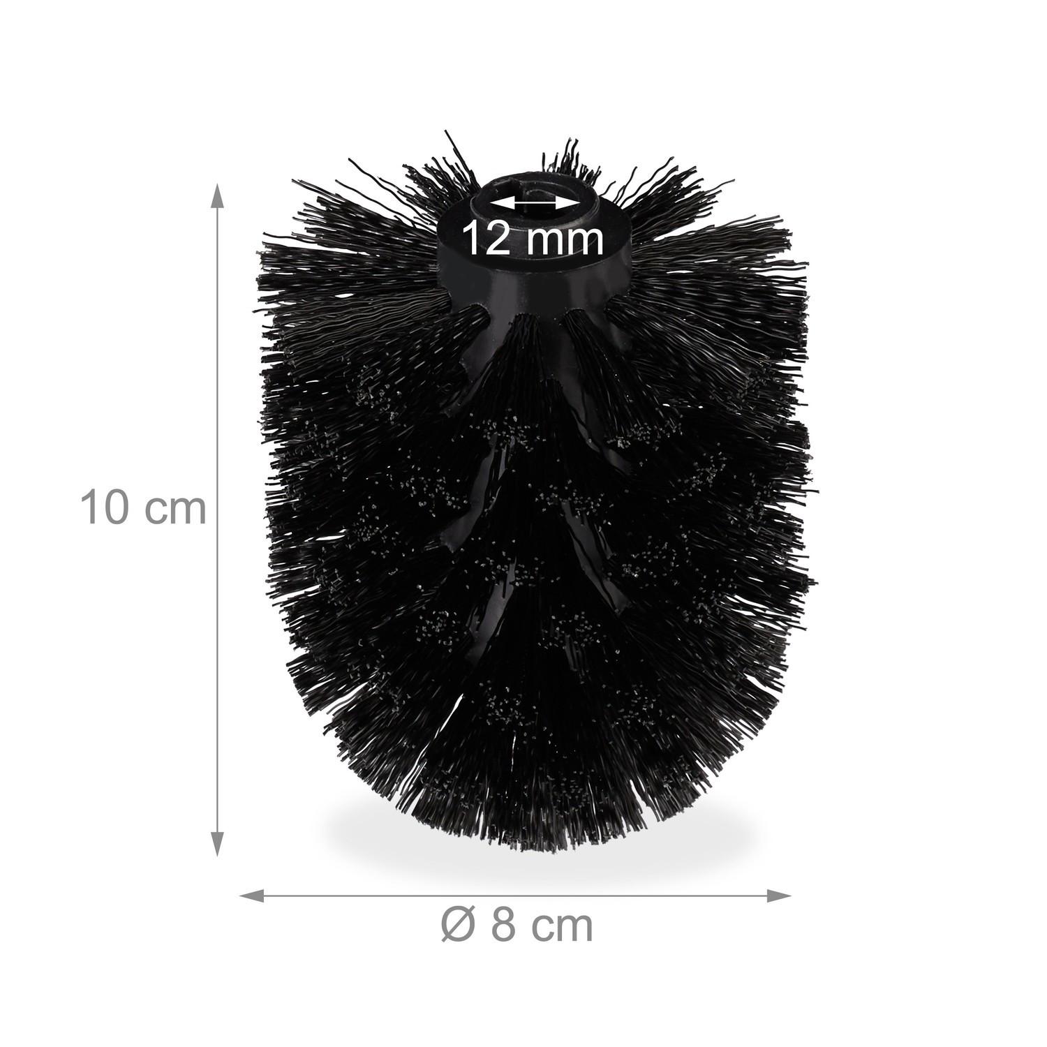 B2X Ersatzbürstenkopf für Toilettenbürste 9er Set  