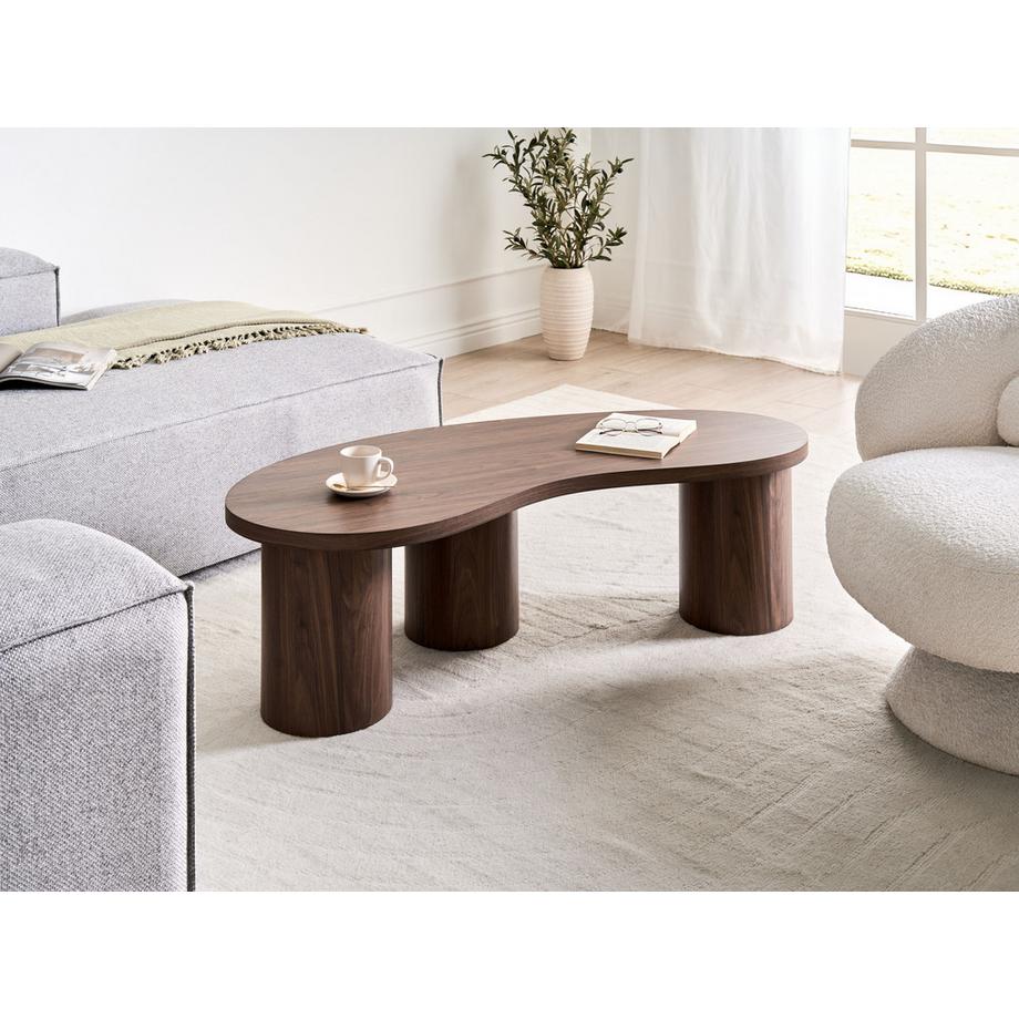 Beliani Couchtisch aus MDF-Platte Retro EASTON  