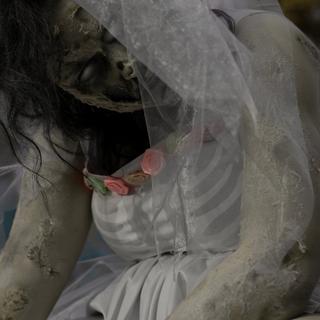 Tectake  Costume da donna - Sposa scheletro 