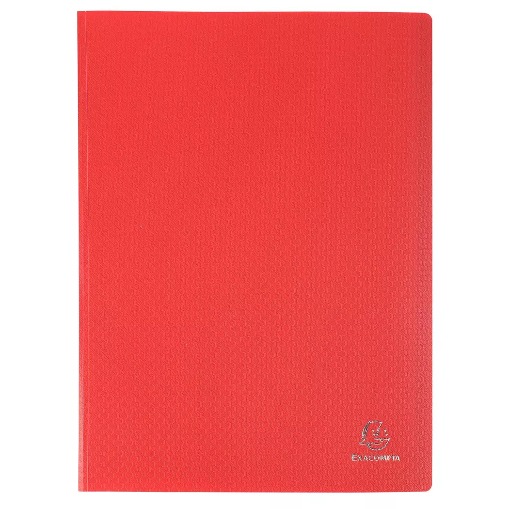 Exacompta Display Book A4 40 Pockets - Pack of 12, red