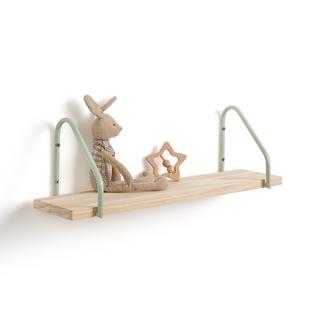 La Redoute Intérieurs Etagère murale pin et métal fer L50 cm  