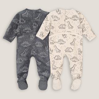 La Redoute Collections  Lot de 2 pyjamas 1 pièce 