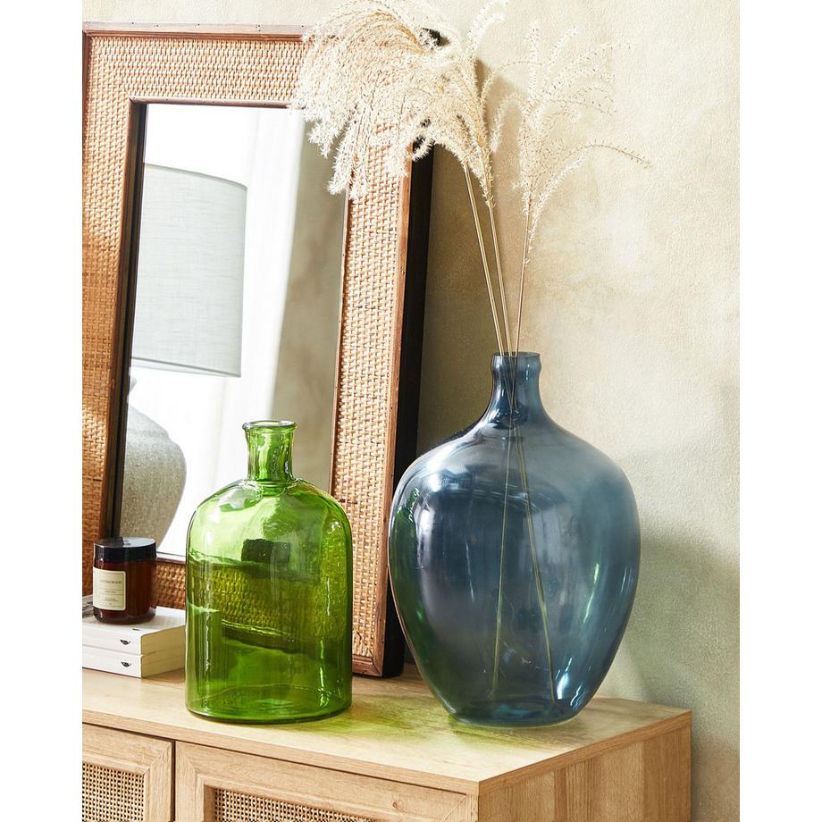 Beliani Vase à fleurs en Verre Moderne ROTI  