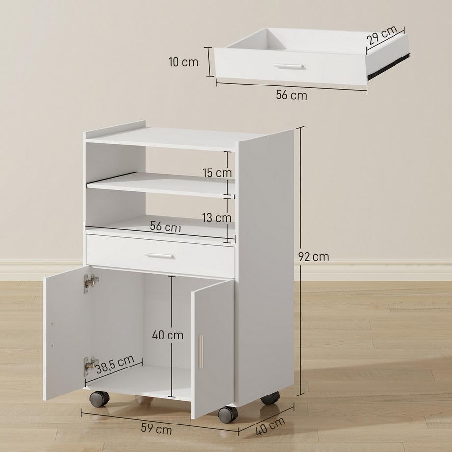 HOMCOM Mikrowellenschrank  