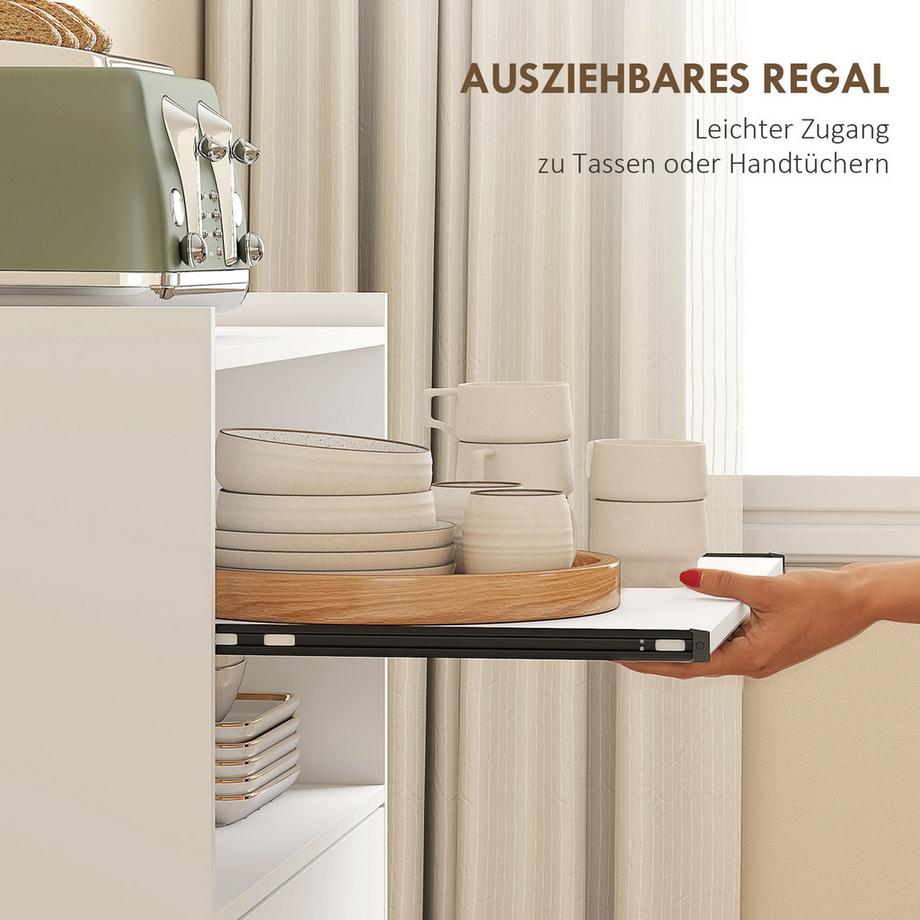 HOMCOM Mikrowellenschrank  