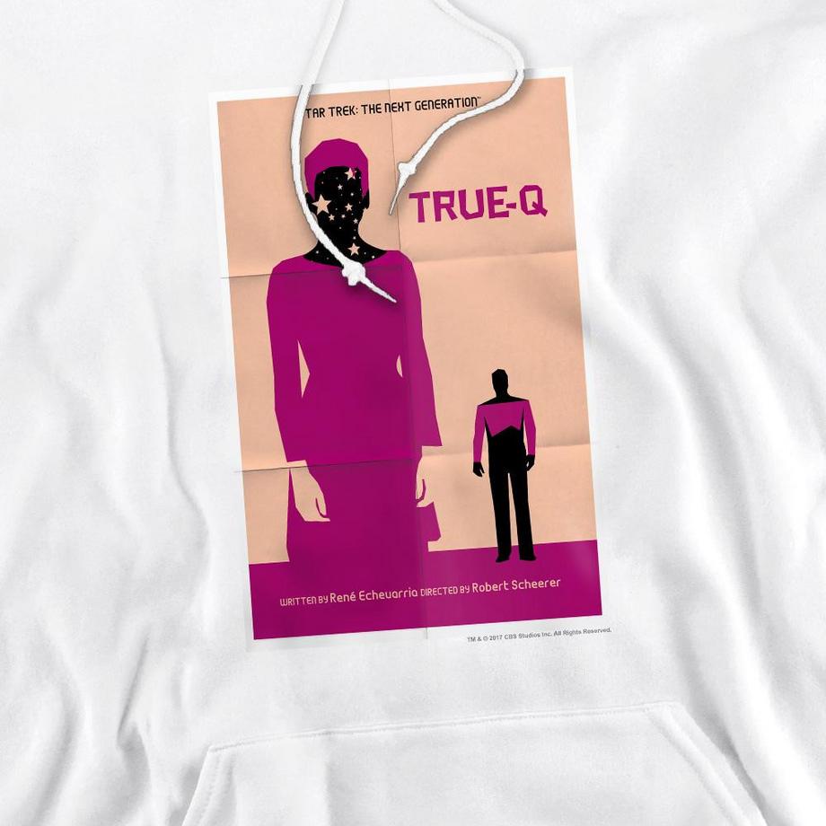 Star Trek The Next Generation Season 6 Episode 6 Felpa con cappuccio  