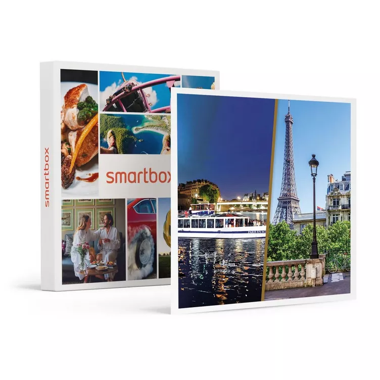 Smartbox Aufenthalt in Paris und Flussfahrt auf der Seine mit 3-Gänge-Menü für 2 Personen Geschenkboxonline kaufen MANOR