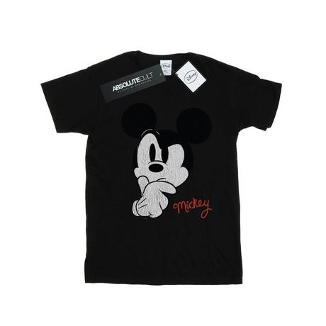 Disney  Mickey Mouse Distressed Ponder TShirt 