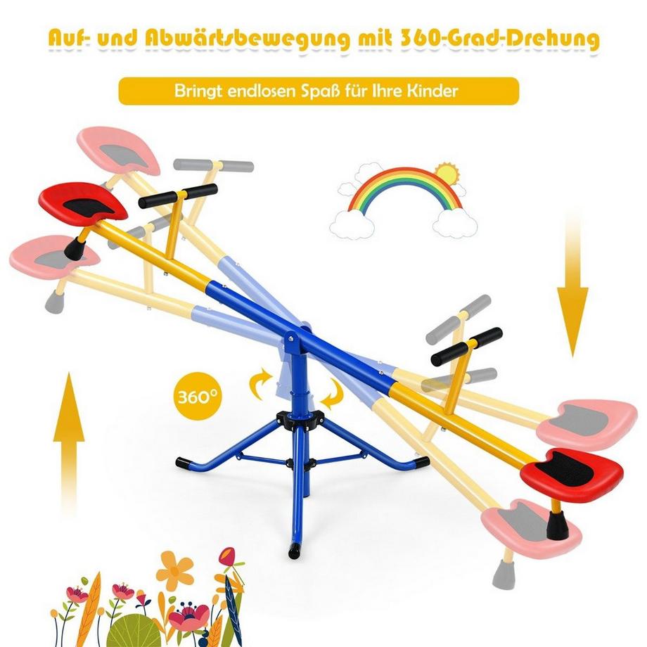 Northix Altalena per bambini - 2 posti  