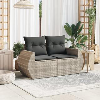 VidaXL Gartensofa poly-rattan  