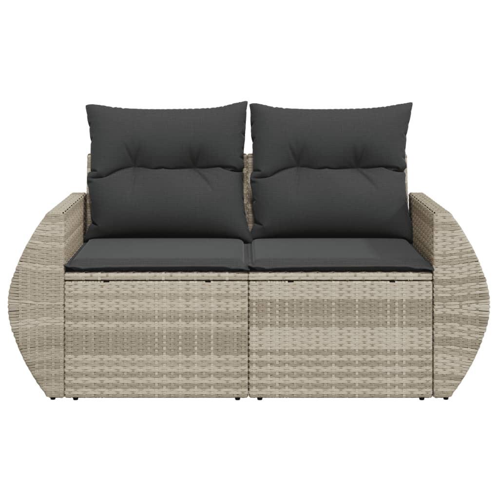 VidaXL Gartensofa poly-rattan  