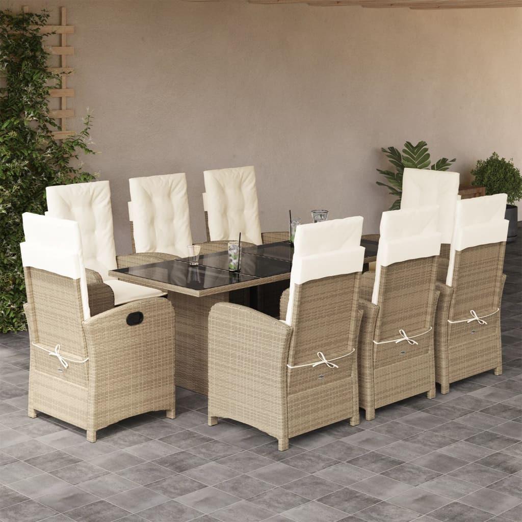 VidaXL Garten essgruppe poly-rattan  