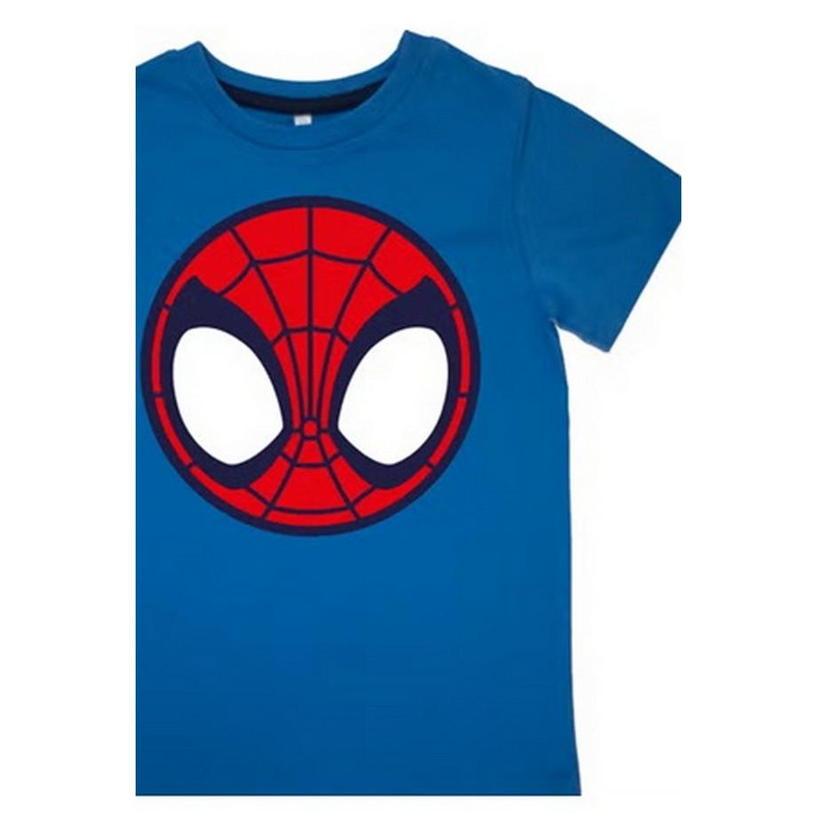 Spider-Man  Set Pigiama Lungo Mano Camo Maniche Corte 