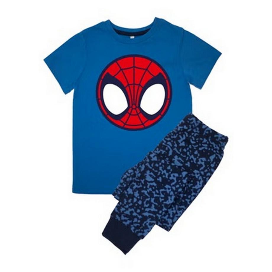 Set Pigiama Lungo Mano Camo Maniche Corte