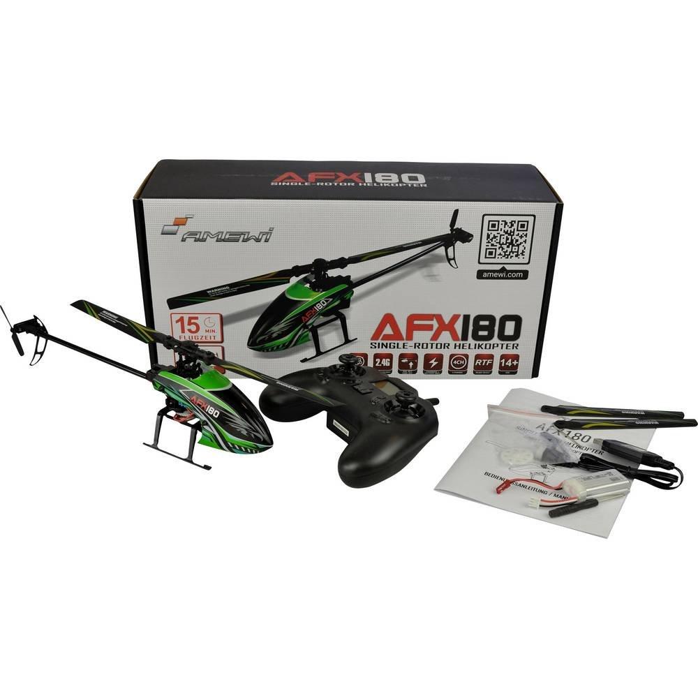 Amewi  Helikopter 4-Kanal 6G RTF 2.4GHz mit Autostartfunktion und LCD-Sender 