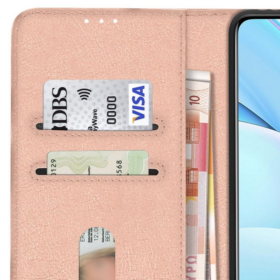 Avizar  Klappetui Xiaomi Mi 10T Lite Rosegold 