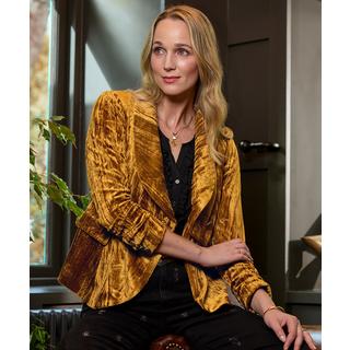 Joe Browns Veloursjacke Blättermuster  