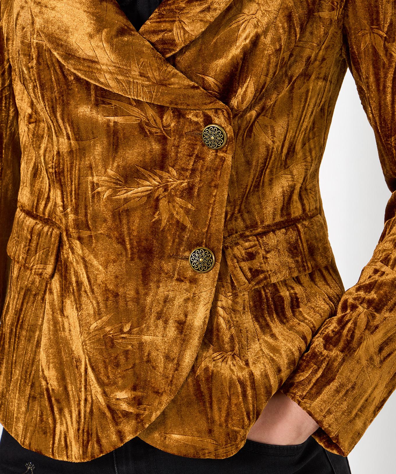 Joe Browns Veloursjacke Blättermuster  