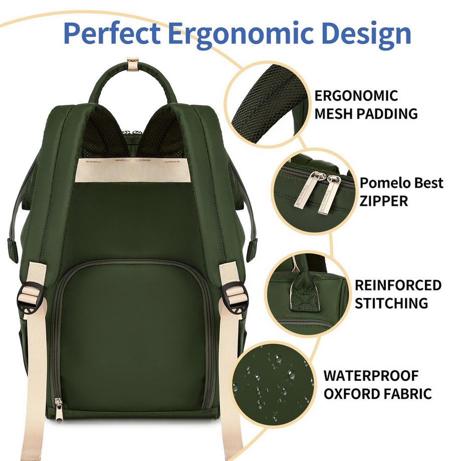 Only-bags.store  Wickelrucksack Wickeltasche Rucksack mit wasserdichtem 