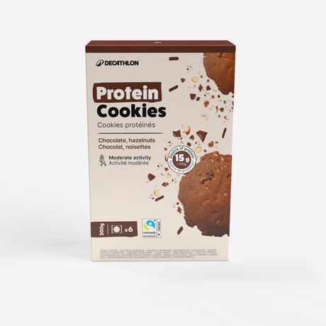DECATHLON  Proteinkeks Schoko Haselnuss 6 Stück 