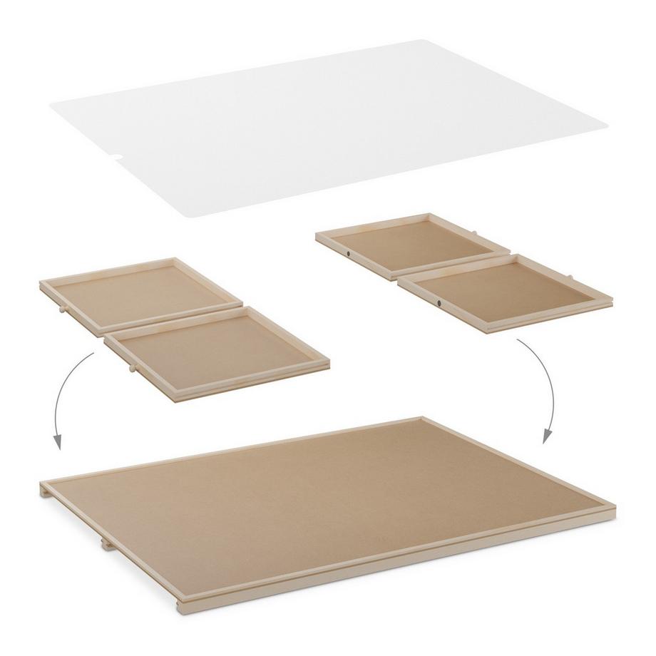 Northix  Plateau de puzzle inclinable et rotatif 