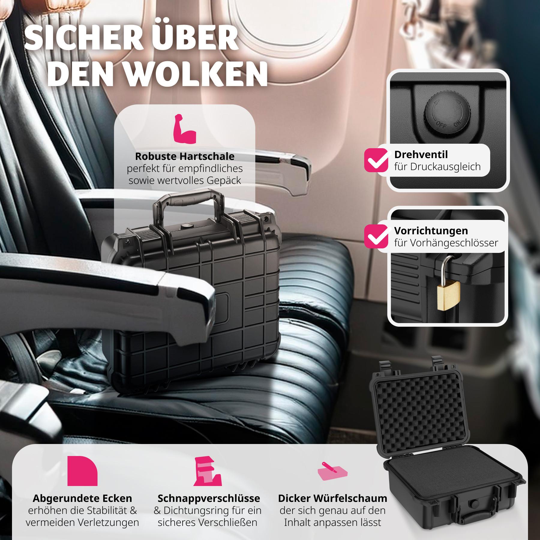 Tectake  Fotokoffer Universalbox 