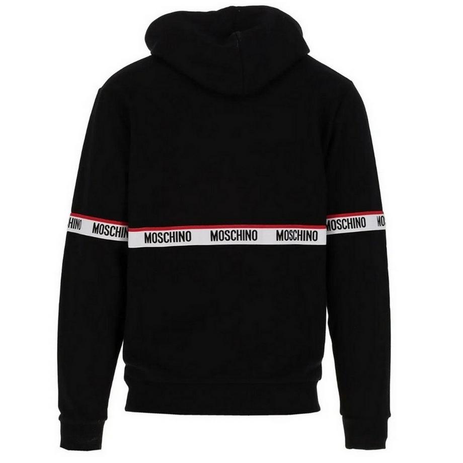 MOSCHINO Hoodie Logo Streifen  