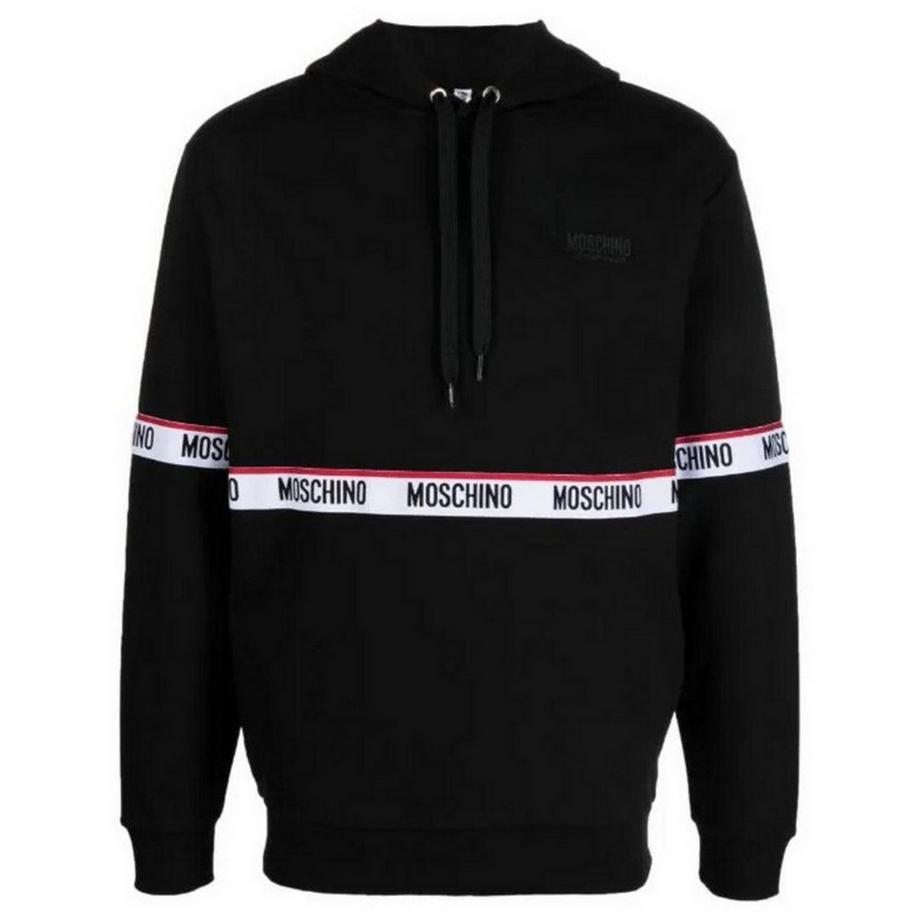 MOSCHINO Hoodie Logo Streifen  