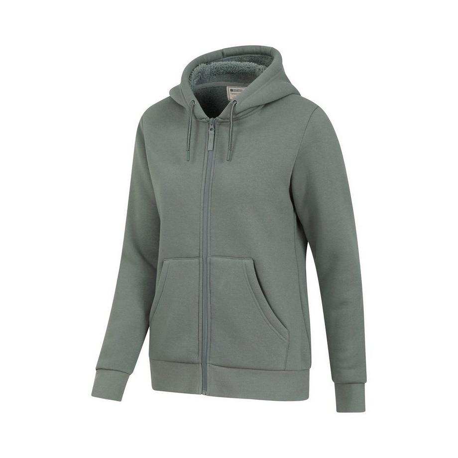 Mountain Warehouse Dalton Felpa con cappuccio full zip foderata in Sherpa  