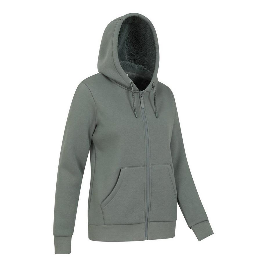 Mountain Warehouse Dalton Felpa con cappuccio full zip foderata in Sherpa  