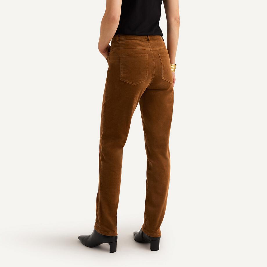 La Redoute Collections  Pantalon velours stretch 