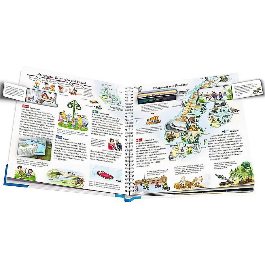 Wieso? Weshalb? Warum? Mein erster Europa-Atlas Erne, Andrea; Ebert, Anne (Illustrationen) Copertina rigida 