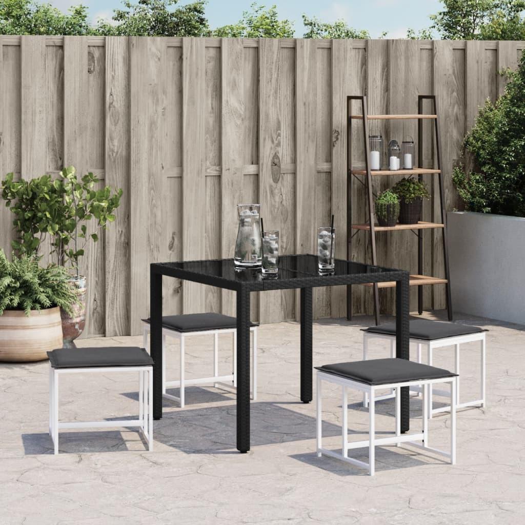 VidaXL  Tabouret de jardin acier 