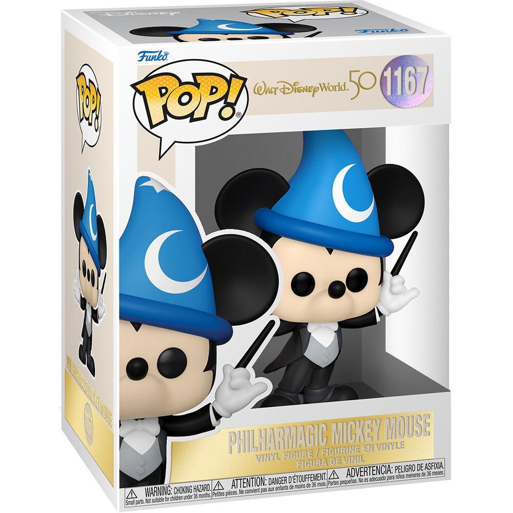 Funko  Figura POP Disney World 50° Anniversario Philharmagic Mickey 