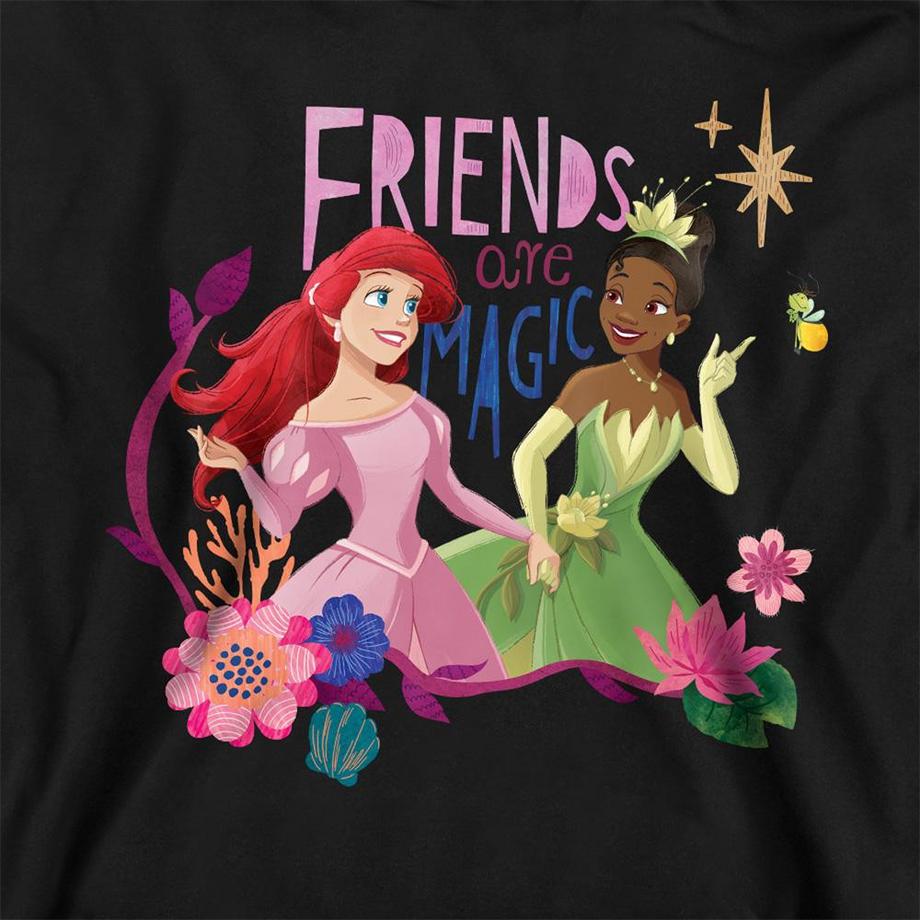 Disney PRINCESS  Friends Are Magic Kapuzenpullover, Meliert 
