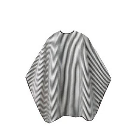 TREND-DESIGN  T.D. Barber Cape schwarz/weiß gestreift 