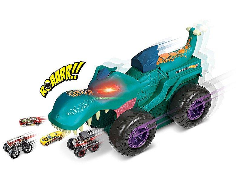 Hot Wheels  Monster Trucks Car-Chompin' Mega-Wrex (1:64) 