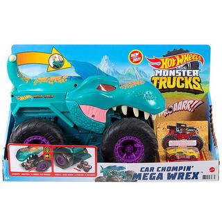 Hot Wheels  Monster Trucks Car-Chompin' Mega-Wrex (1:64) 