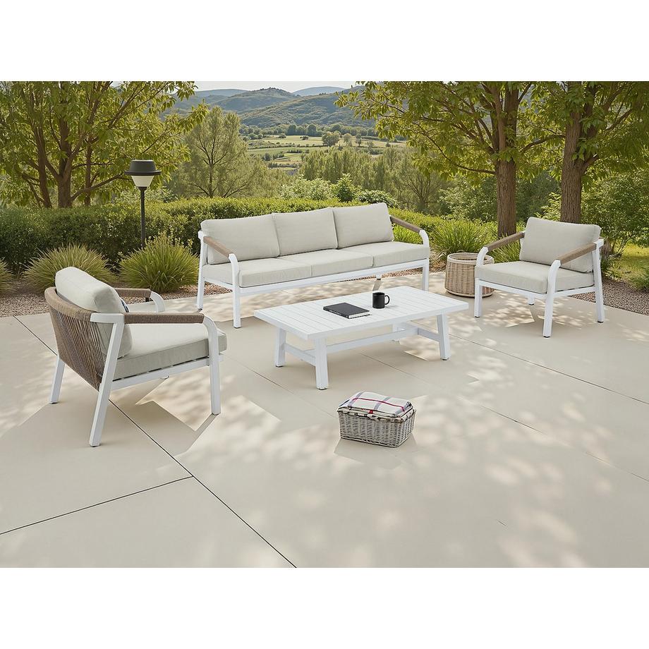 Vente-unique Gartensitzgruppe im Set LUREYA  