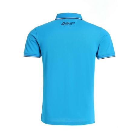 Bellemere New York  Bellemere Herren Poloshirt aus Seide und Baumwolle 