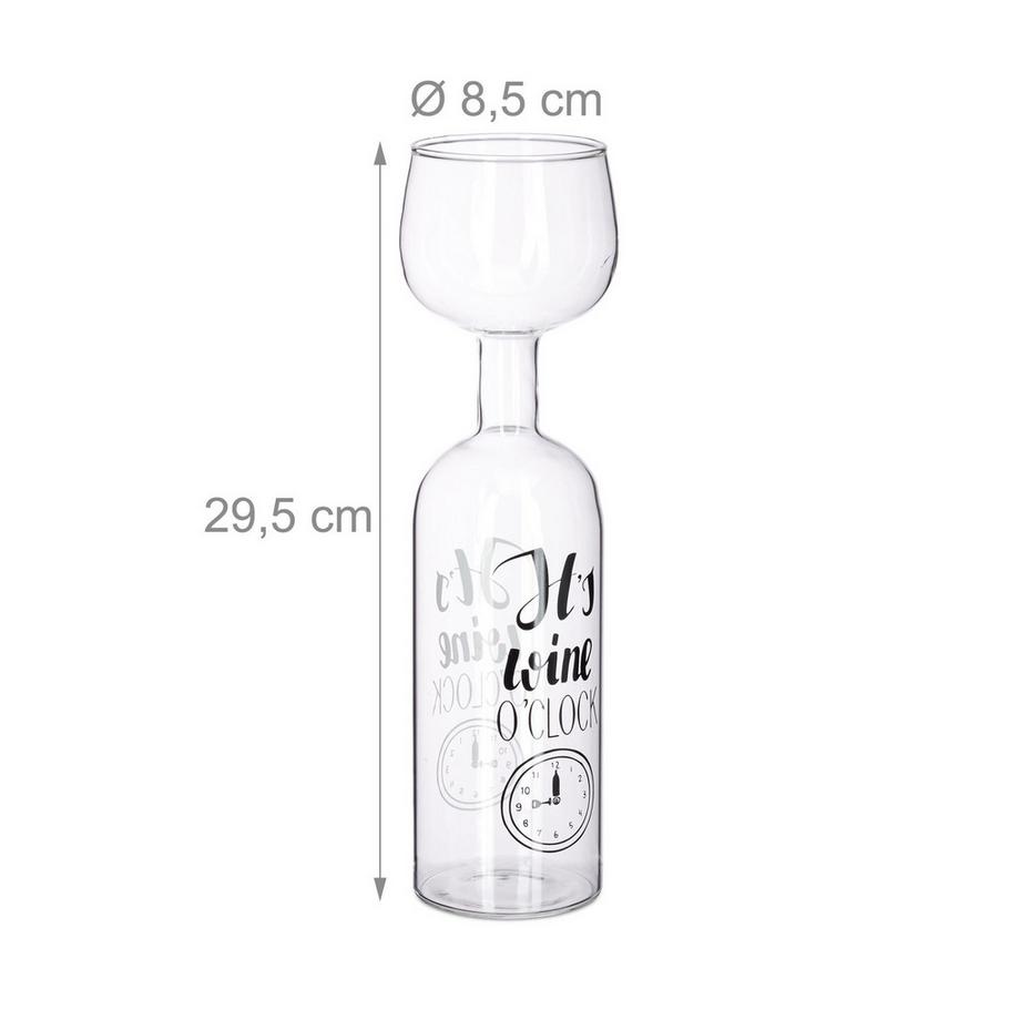 B2X  Bouteille en verre à vin 750 ml 