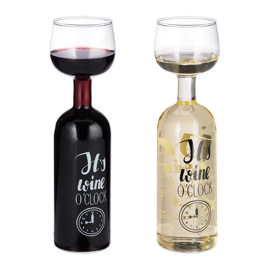 B2X  Bouteille en verre à vin 750 ml 