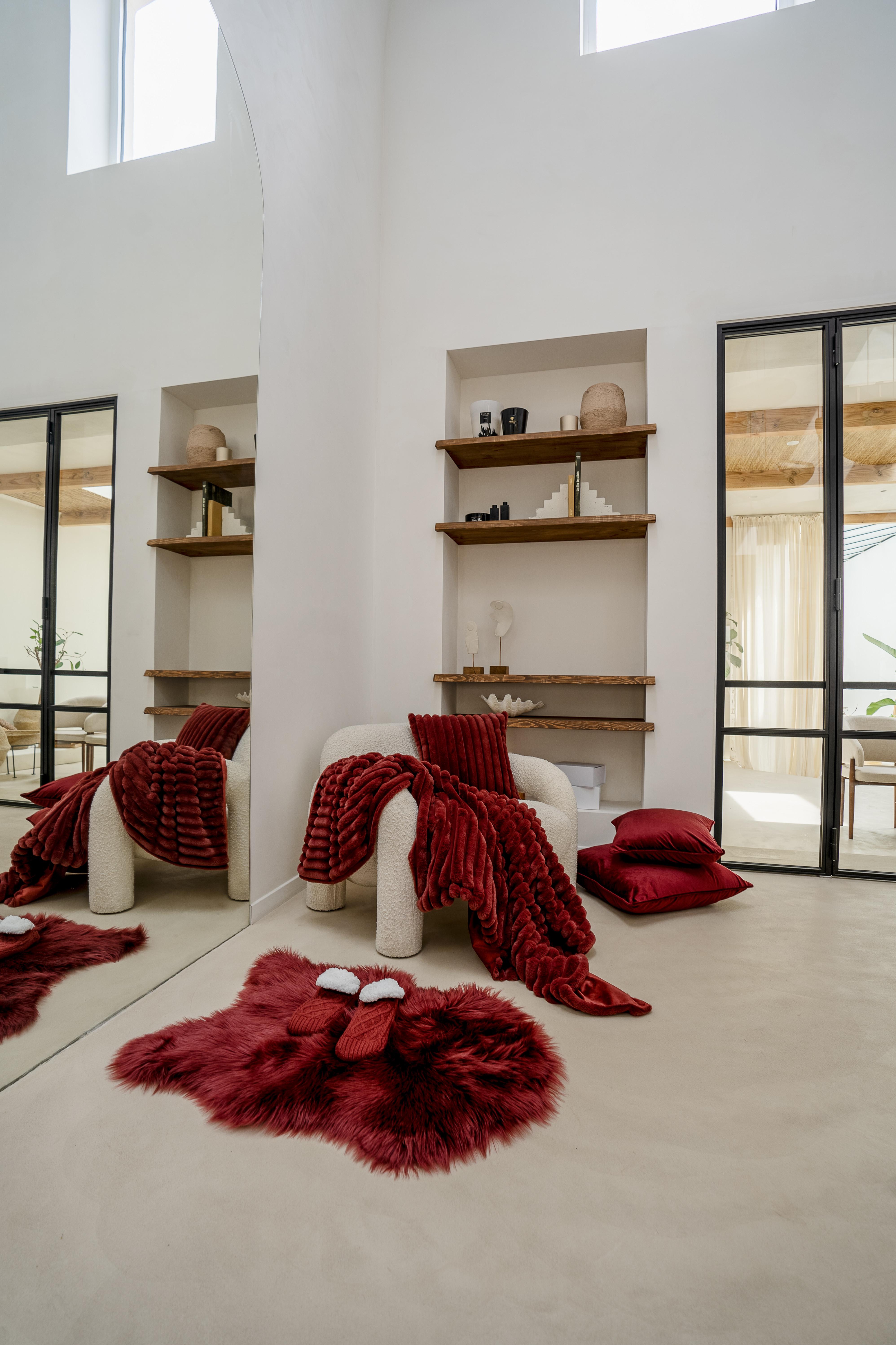 Tiseco COSY Gestrickte Hausschuhsocken  